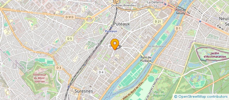 localisation de l'entreprise FDB à SURESNES