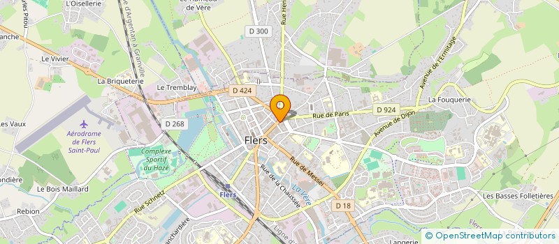 localisation de l'entreprise FDB à FLERS