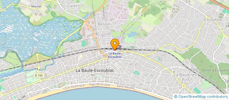 localisation de l'entreprise FDB à LA BAULE-ESCOUBLAC