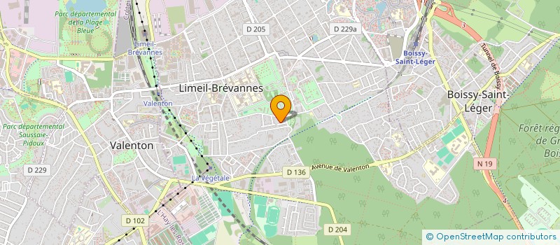 localisation de l'entreprise FDB CONSTRUCTIONS  LIMEIL-BREVANNES