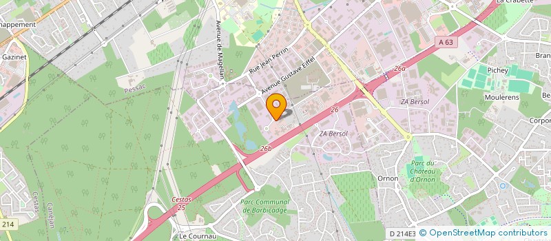 localisation de l'entreprise FDB PORTAGE  CANEJAN