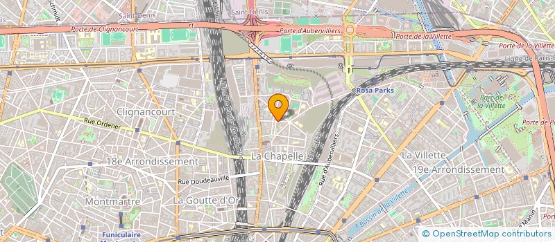 localisation de l'entreprise FDB RECORDINGS à PARIS