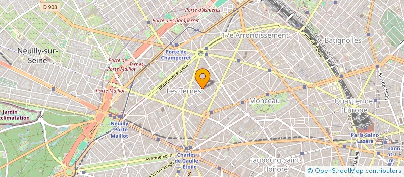 localisation de l'entreprise FDB SARL  PARIS