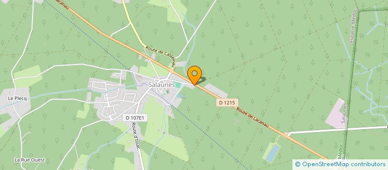 localisation de l'entreprise FDB SOLS & MURS  SALAUNES