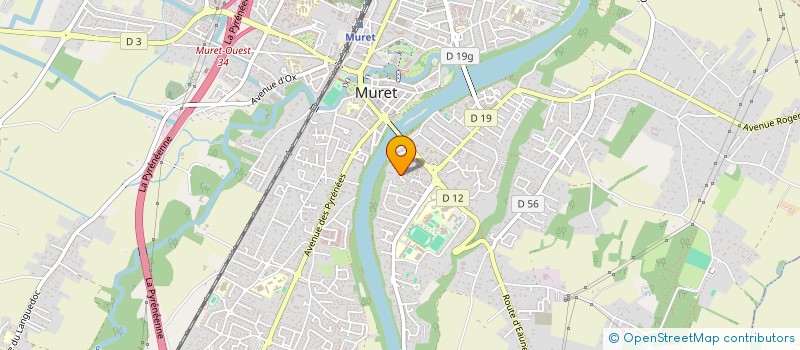 localisation de l'entreprise FDBCB  MURET