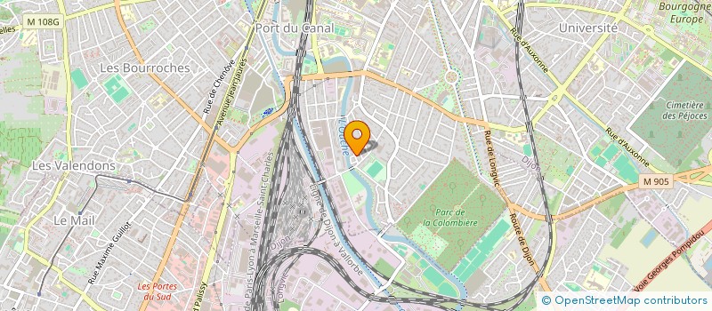 localisation de l'entreprise FDBI à DIJON