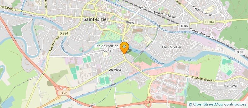 localisation de l'entreprise FDBI à SAINT-DIZIER