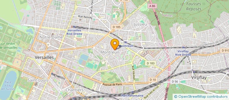 localisation de l'entreprise FDC CONSULTING à VERSAILLES