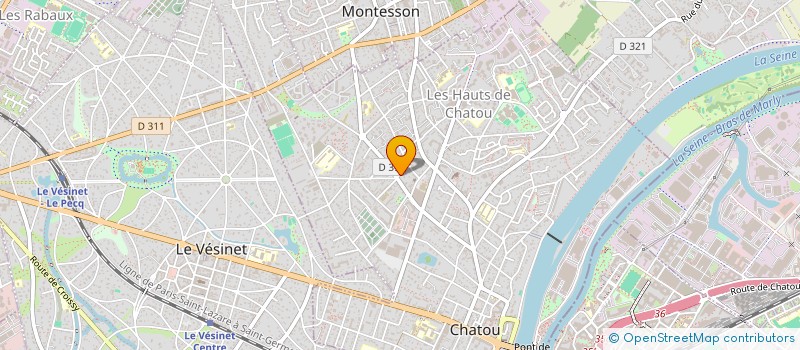 localisation de l'entreprise FDC-NEXT  CHATOU