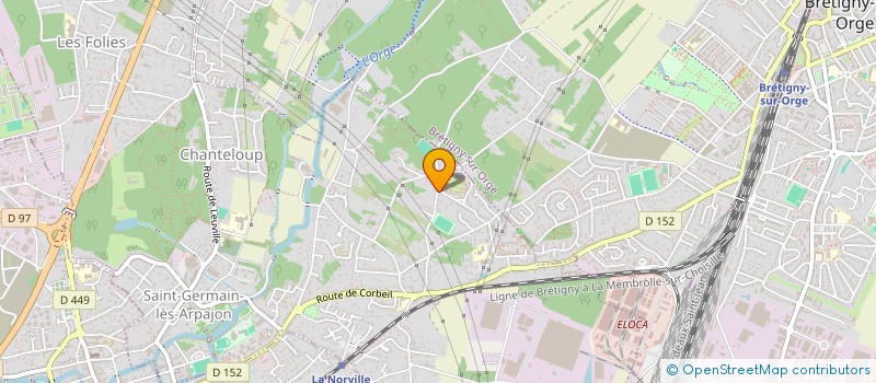 localisation de l'entreprise FDC PATRIMOINE à SAINT-GERMAIN-LES-ARPAJON