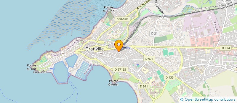 localisation de l'entreprise FDC TRAITEUR  GRANVILLE