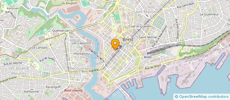 localisation de l'entreprise FDCB à BREST