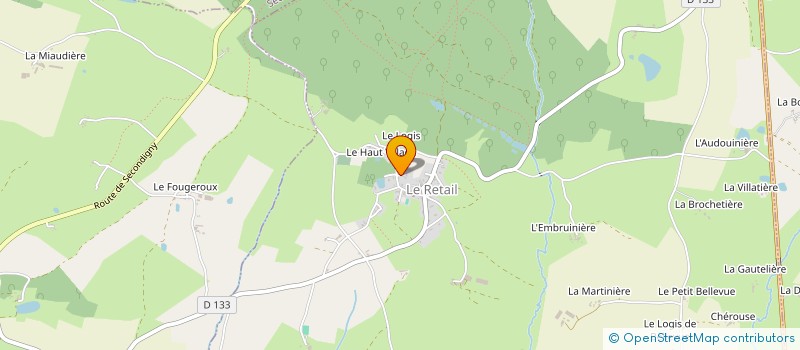 localisation de l'entreprise FDCJ  LE RETAIL