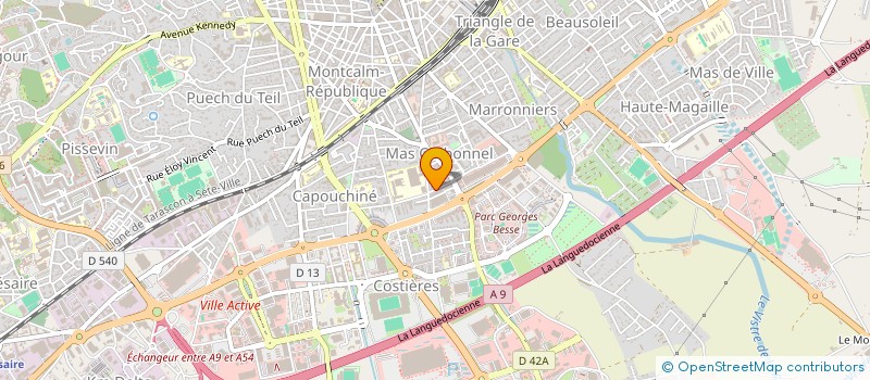 localisation de l'entreprise FDD IMMO  NIMES