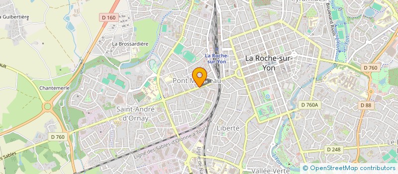localisation de l'entreprise FDD OHE LA TERRE à LA ROCHE-SUR-YON