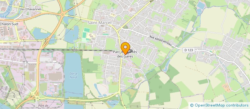 localisation de l'entreprise FDE à SAINT-MARCEL