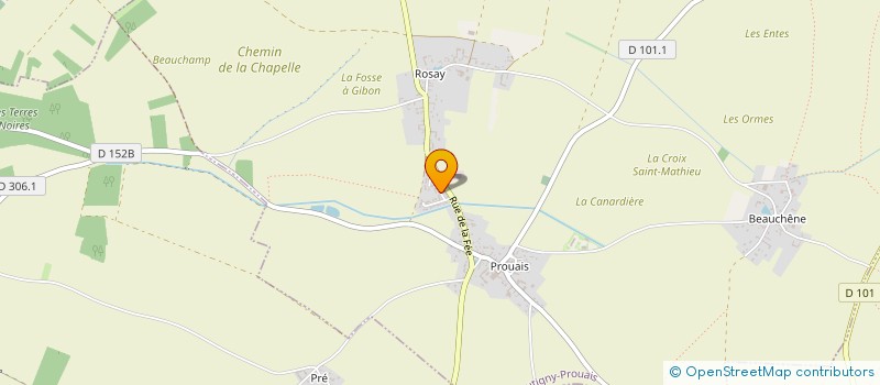 localisation de l'entreprise FDE CONSULTING à BOUTIGNY-PROUAIS