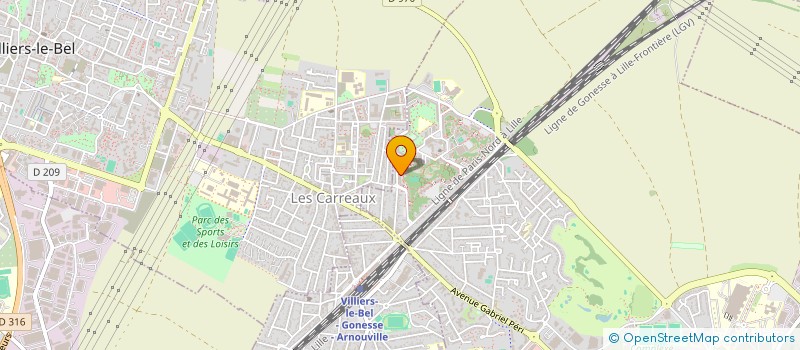 localisation de l'entreprise FDEL DRIVER à GONESSE