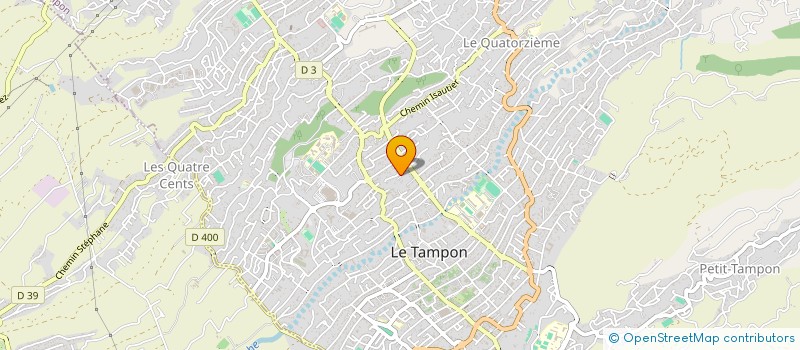 localisation de l'entreprise FDELEC à LE TAMPON