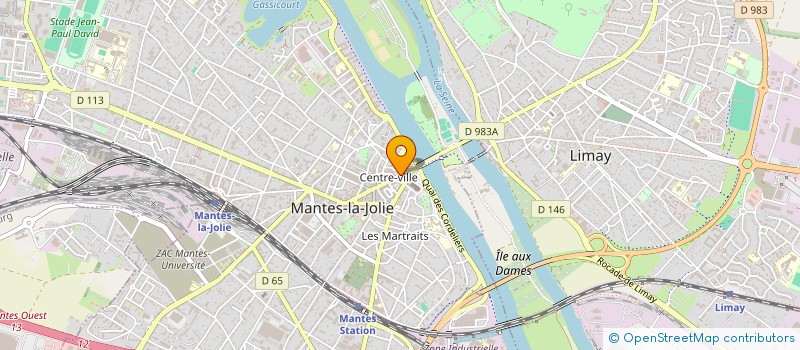 localisation de l'entreprise FDF SOLUTIONS à MANTES-LA-JOLIE