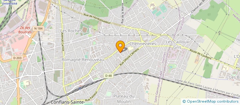 localisation de l'entreprise FDG SERVICES  RIS-ORANGIS