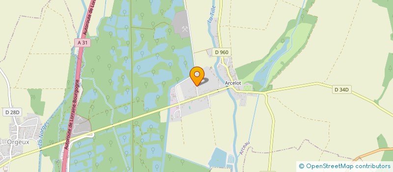 localisation de l'entreprise FDH 1  ARCEAU