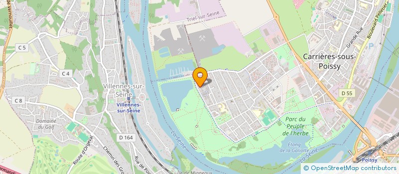 localisation de l'entreprise FDH  CARRIERES-SOUS-POISSY