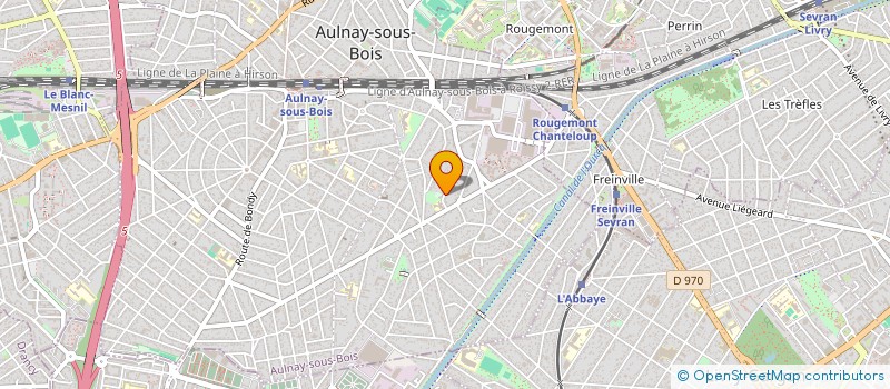 localisation de l'entreprise FDH INVEST à AULNAY-SOUS-BOIS