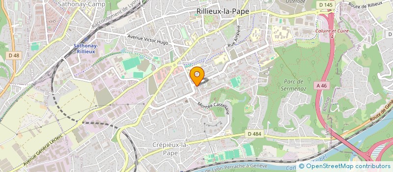 localisation de l'entreprise FDH RILLIEUX à RILLIEUX-LA-PAPE
