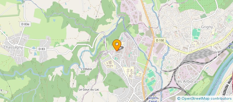 localisation de l'entreprise FDI à GIVORS