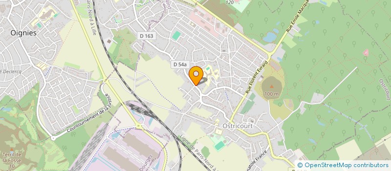 localisation de l'entreprise FDI à OSTRICOURT