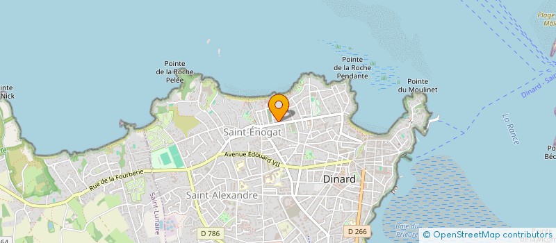 localisation de l'entreprise FDI  DINARD