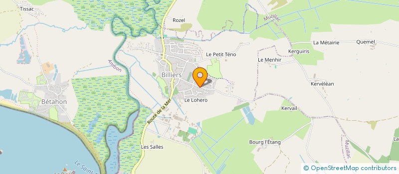 localisation de l'entreprise FDI  BILLIERS