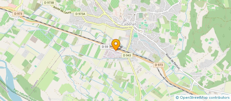 localisation de l'entreprise FDI INGENIERIE  CADENET