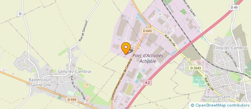 localisation de l'entreprise FDINTEGRATEUR à RAILLENCOURT-SAINTE-OLLE