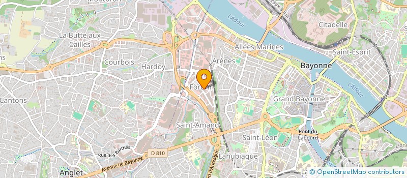 localisation de l'entreprise FDJ 64 à BAYONNE