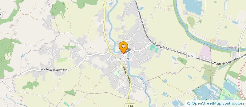 localisation de l'entreprise FDJ  VERGEZE