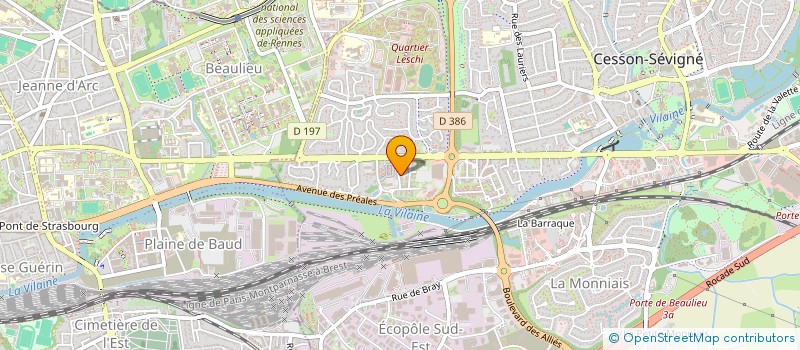 localisation de l'entreprise FDJ  SAINT-BRIAC-SUR-MER