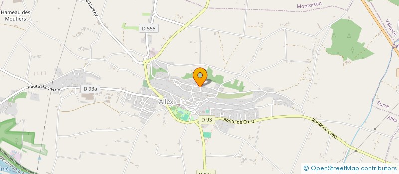 localisation de l'entreprise FDJ  ALLEX