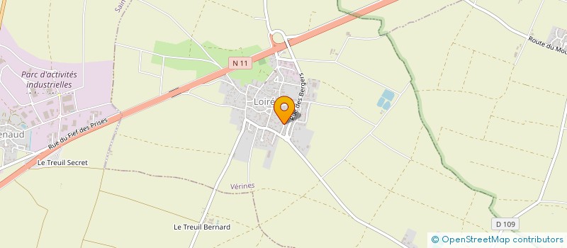 localisation de l'entreprise FDJ CONSTRUCTIONS  VERINES