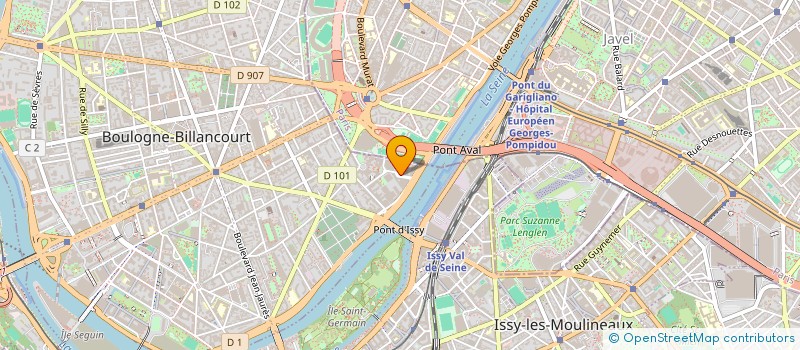 localisation de l'entreprise FDJ ONLINE BETTING AND GAMING HOLDING à BOULOGNE-BILLANCOURT