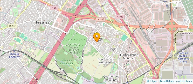 localisation de l'entreprise FDJA ALBERT-MASSY à RUNGIS