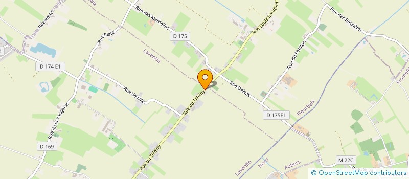 localisation de l'entreprise FDL  LAVENTIE