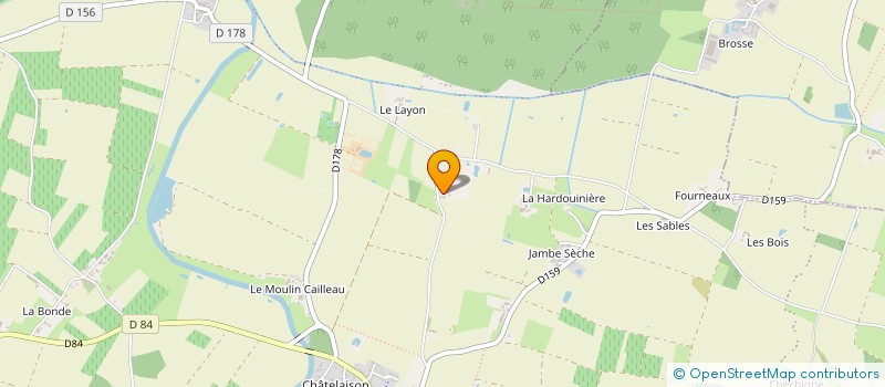 localisation de l'entreprise FDL IMMO  DOUE-EN-ANJOU