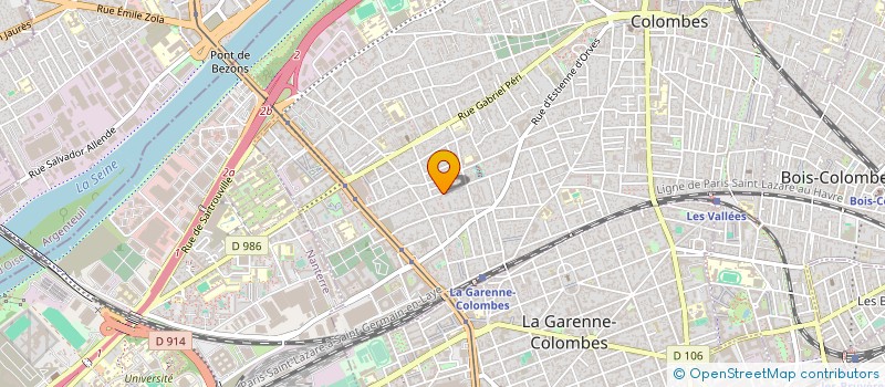 localisation de l'entreprise FDLC AND CO à COLOMBES