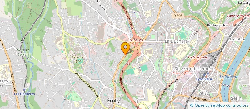 localisation de l'entreprise FDLC CONSEIL  ECULLY