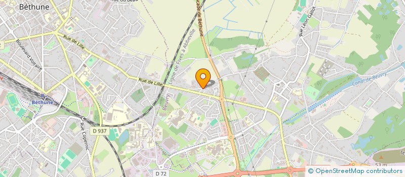 localisation de l'entreprise FDLD  BEUVRY