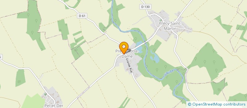 localisation de l'entreprise FDLP  PRECY-NOTRE-DAME