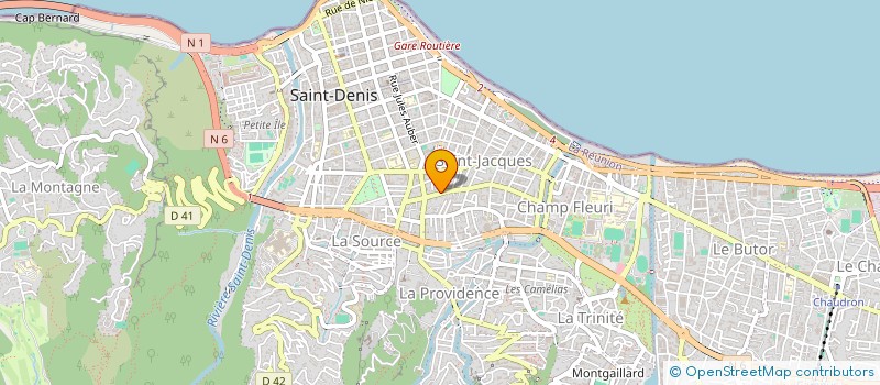 localisation de l'entreprise FDLT E-SPORT  SAINT-DENIS