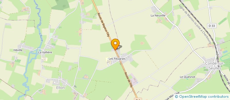 localisation de l'entreprise FDM  ELLON